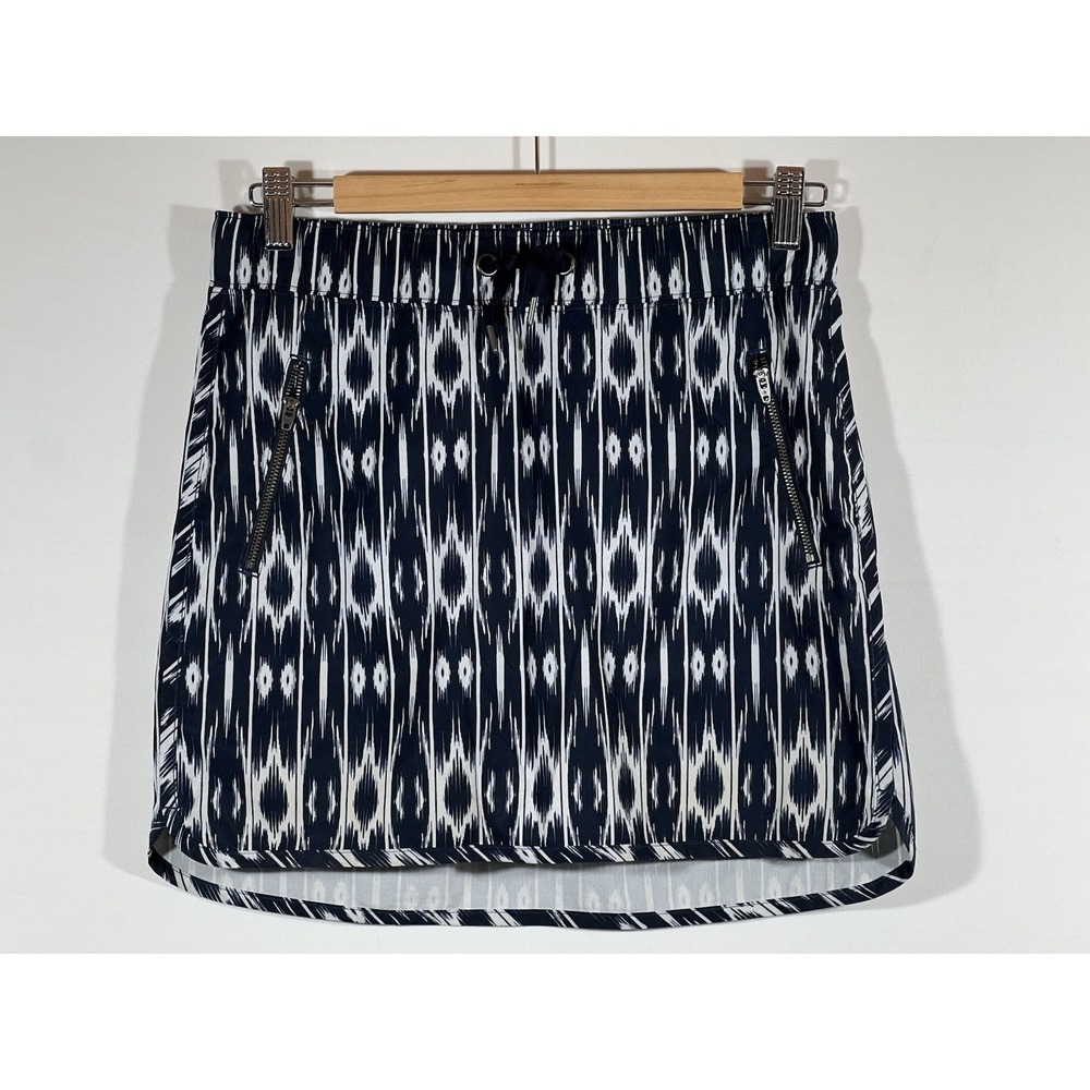 Anthropologie Skort Womens Small Athleta Geo Print Tennis Preppy Athleisure